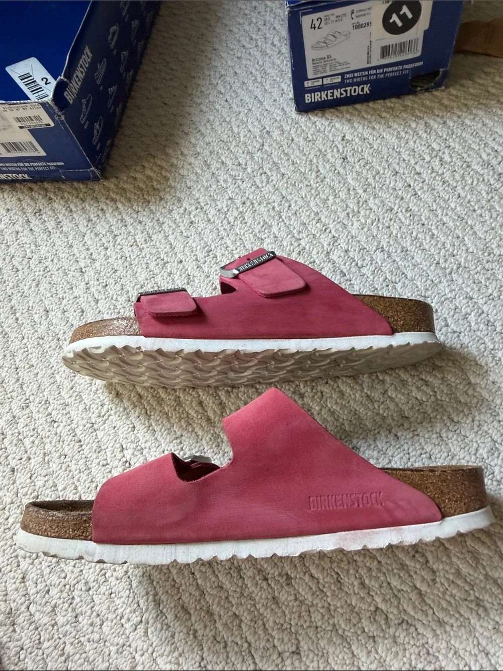Birkenstock reposhing this